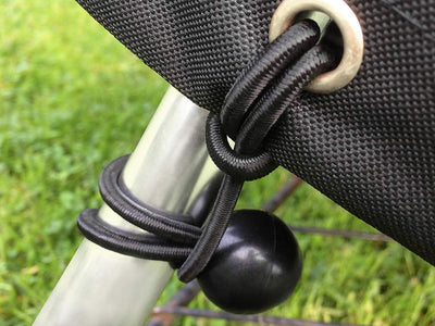 All-weather Protector Hanging Chair Cover Brass Eyelets and Heavy Duty Bungee Ties