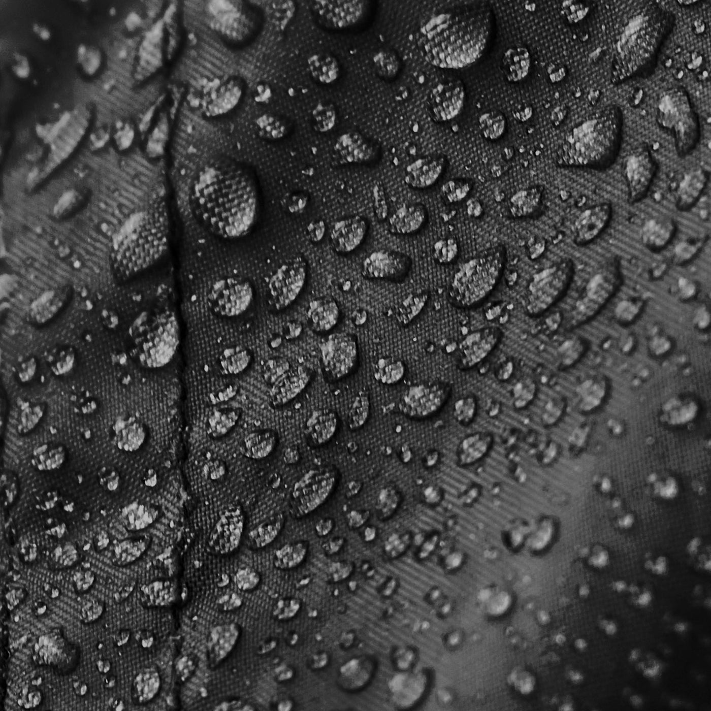 Bosmere | 1.8m Washing Line Cover | Black - with water drops