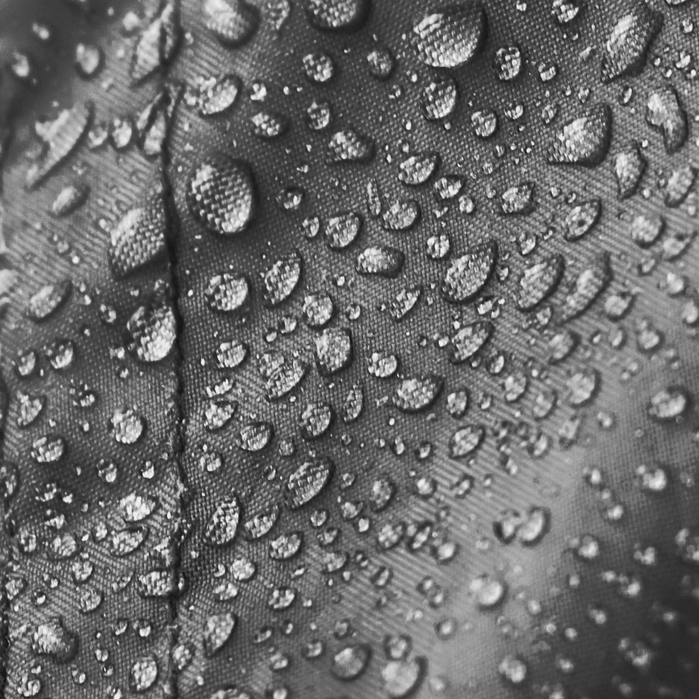 All-weather - Armchair Cover - Large, Charcoal - Water droplets