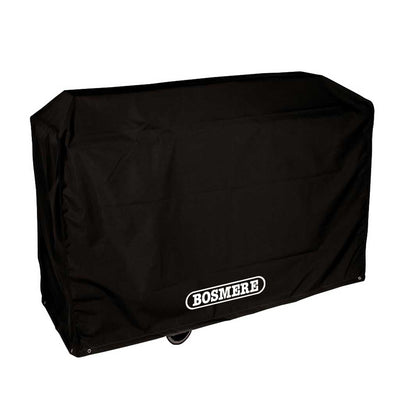 Protector 6000 Wagon Barbecue Cover - Storm Black in use