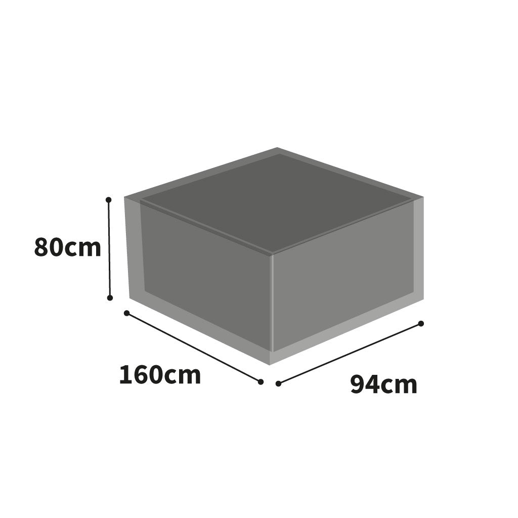Protector 6000 Storage Box Cover - Storm Black- dimensions