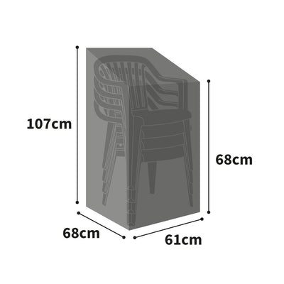 Protector 5000 Stacking/Reclining Chair Cover -  Storm Black