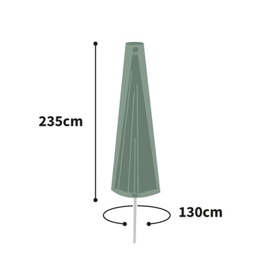 Protector 5000 Parasol Cover Extra Long - Dark Green