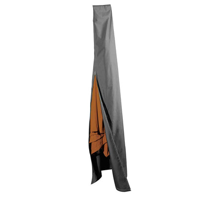 Protector 7000 Extra Large Parasol Cover + Zip in use