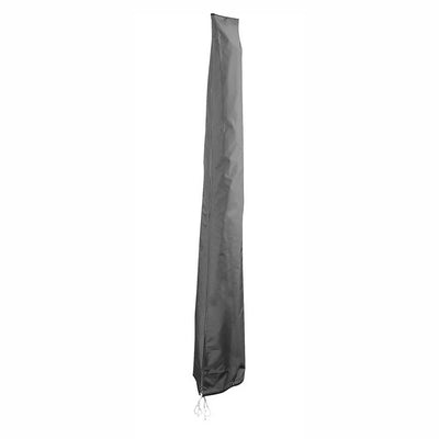 Protector 7000 Large Parasol - Thunder Grey- in use