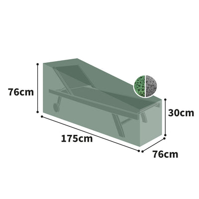 Protector 2000 - Sun Lounger Cover - Green/Black