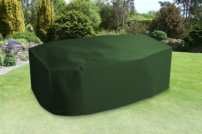 Protector 6000 Rectangular Patio Set Cover - 4 Seat - Dark Green