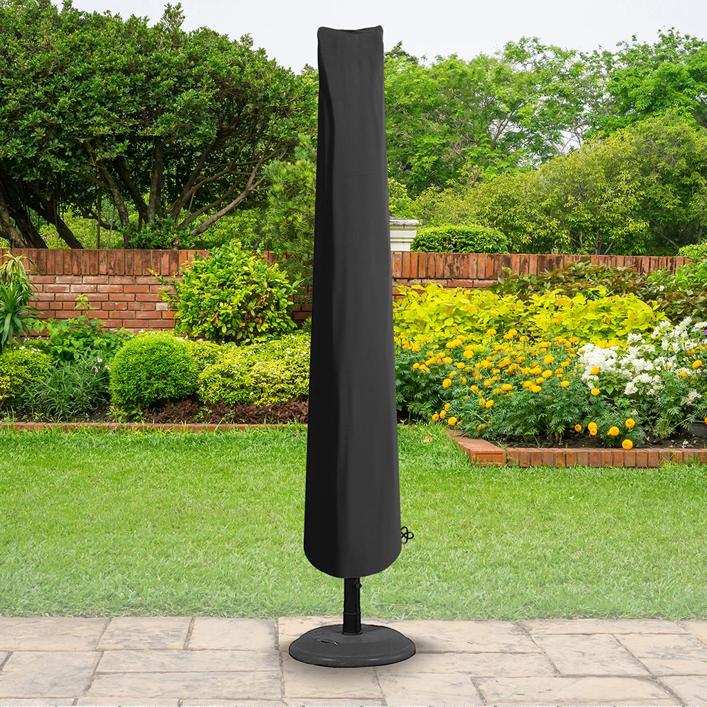 Parosal Storm Protector 5000 Parasol Cover Extra Long - Storm Black – Garden Cover Store